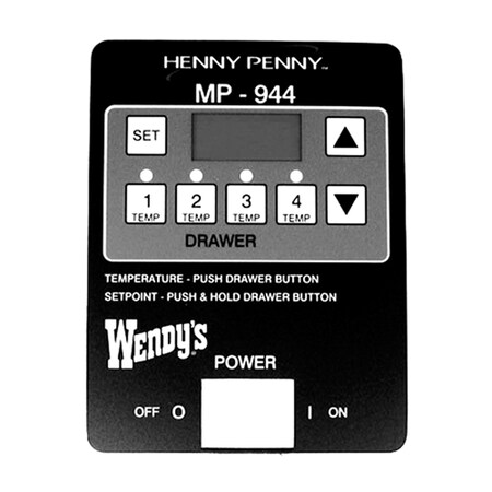 Henny Penny Hp Mp944 Decal For Contr Ol Pan 51464